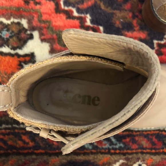 Tan Leather Acne 'Clover' Ankle-Boots - Picture 8 of 11